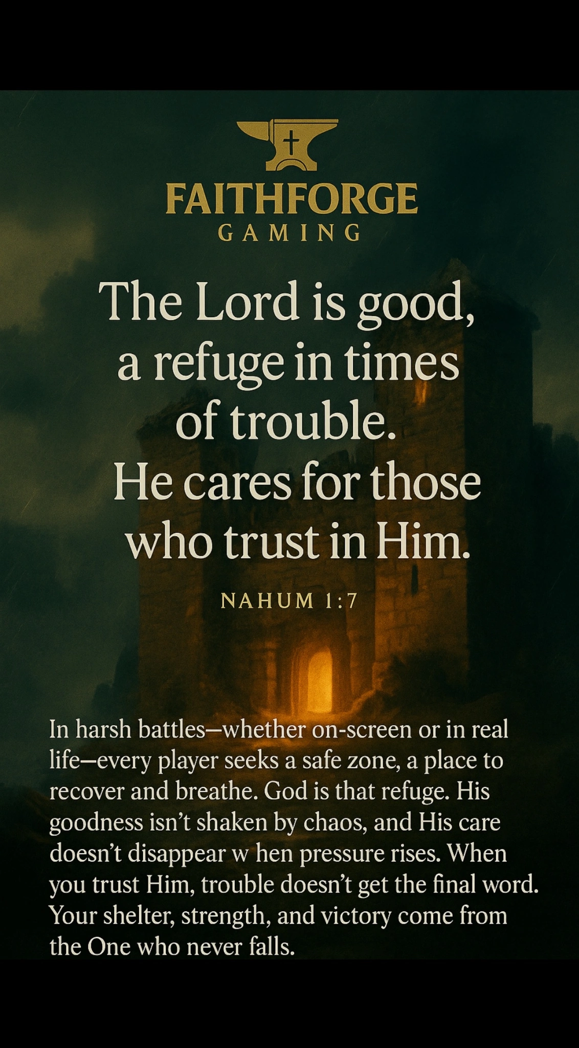 FaithForge Devotion 1