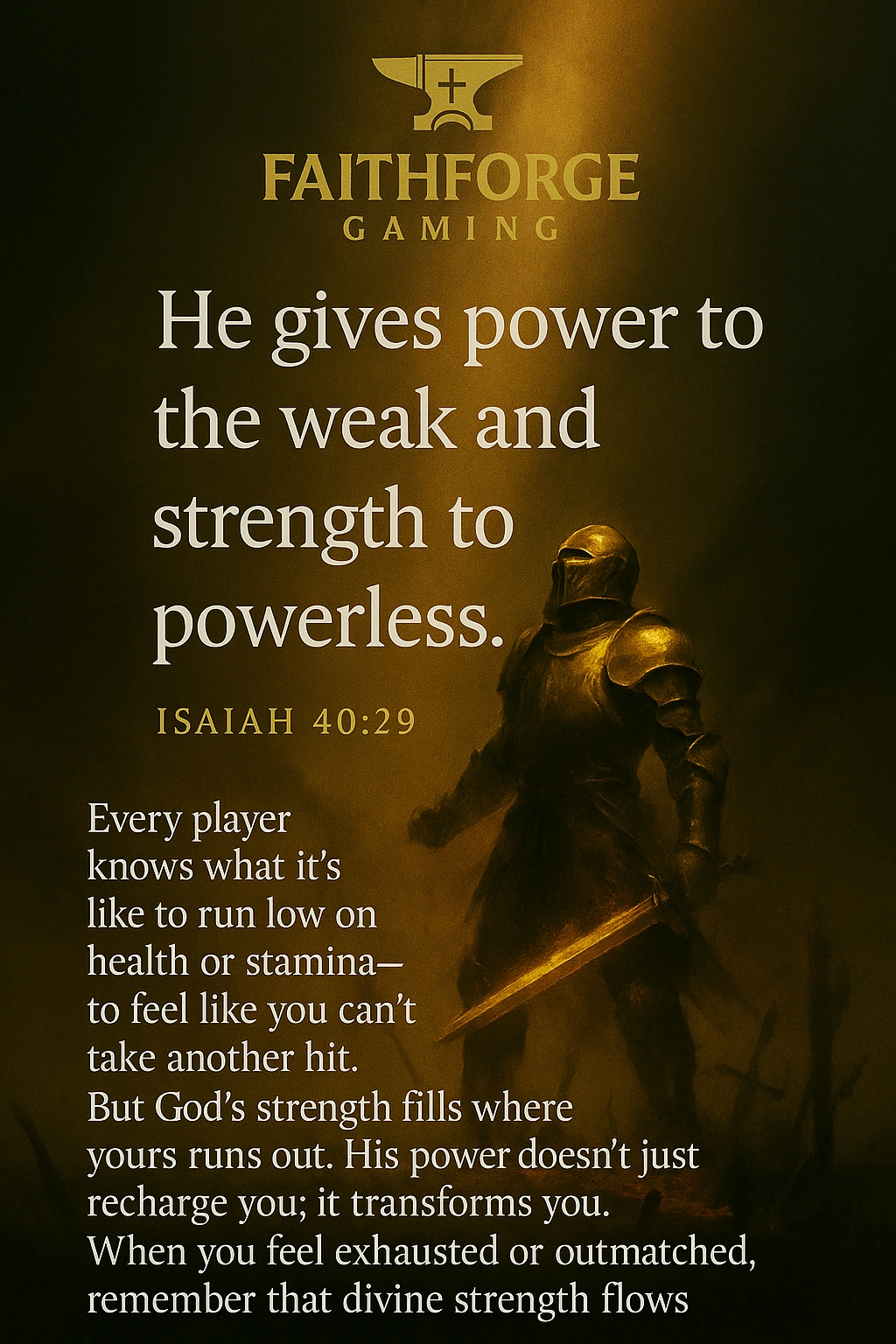 FaithForge Devotion 9