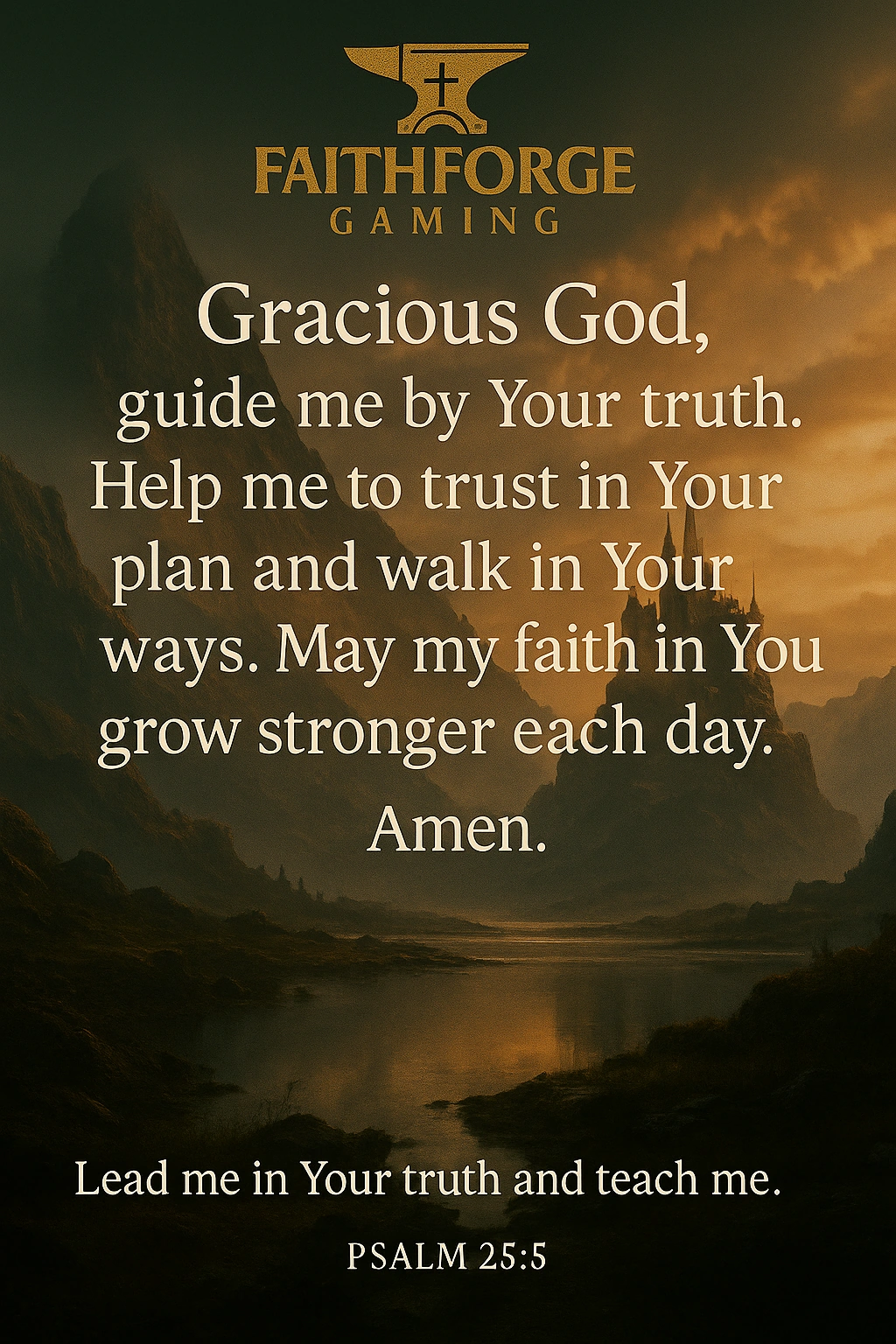 FaithForge Prayer 16