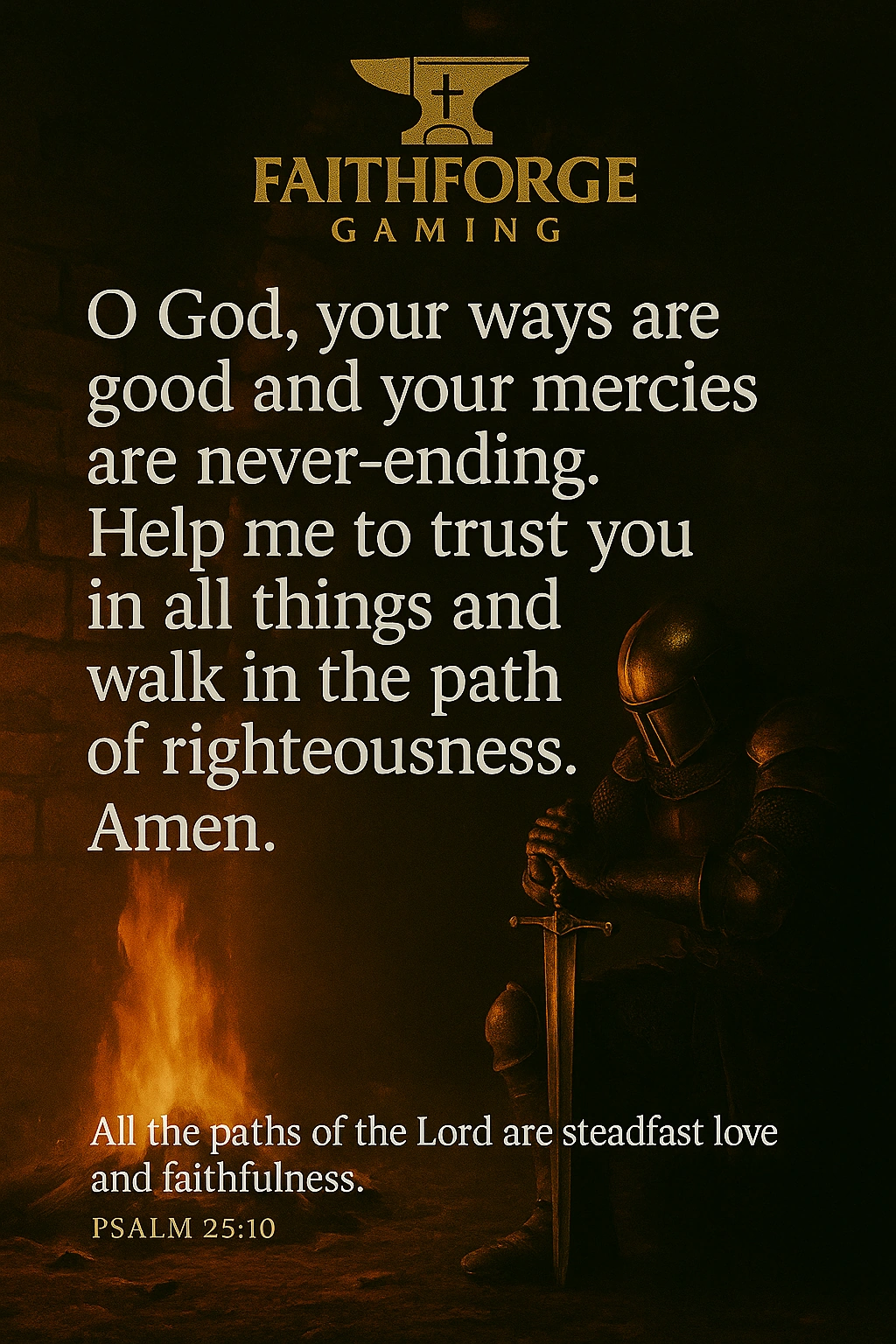 FaithForge Prayer 21