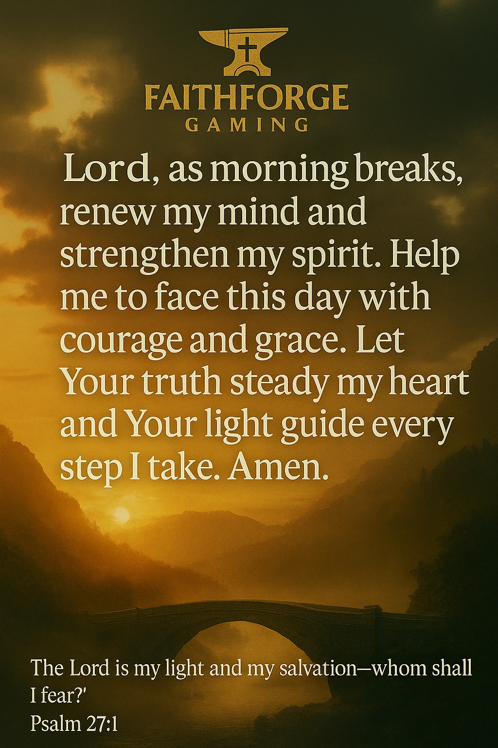 FaithForge Prayer 22