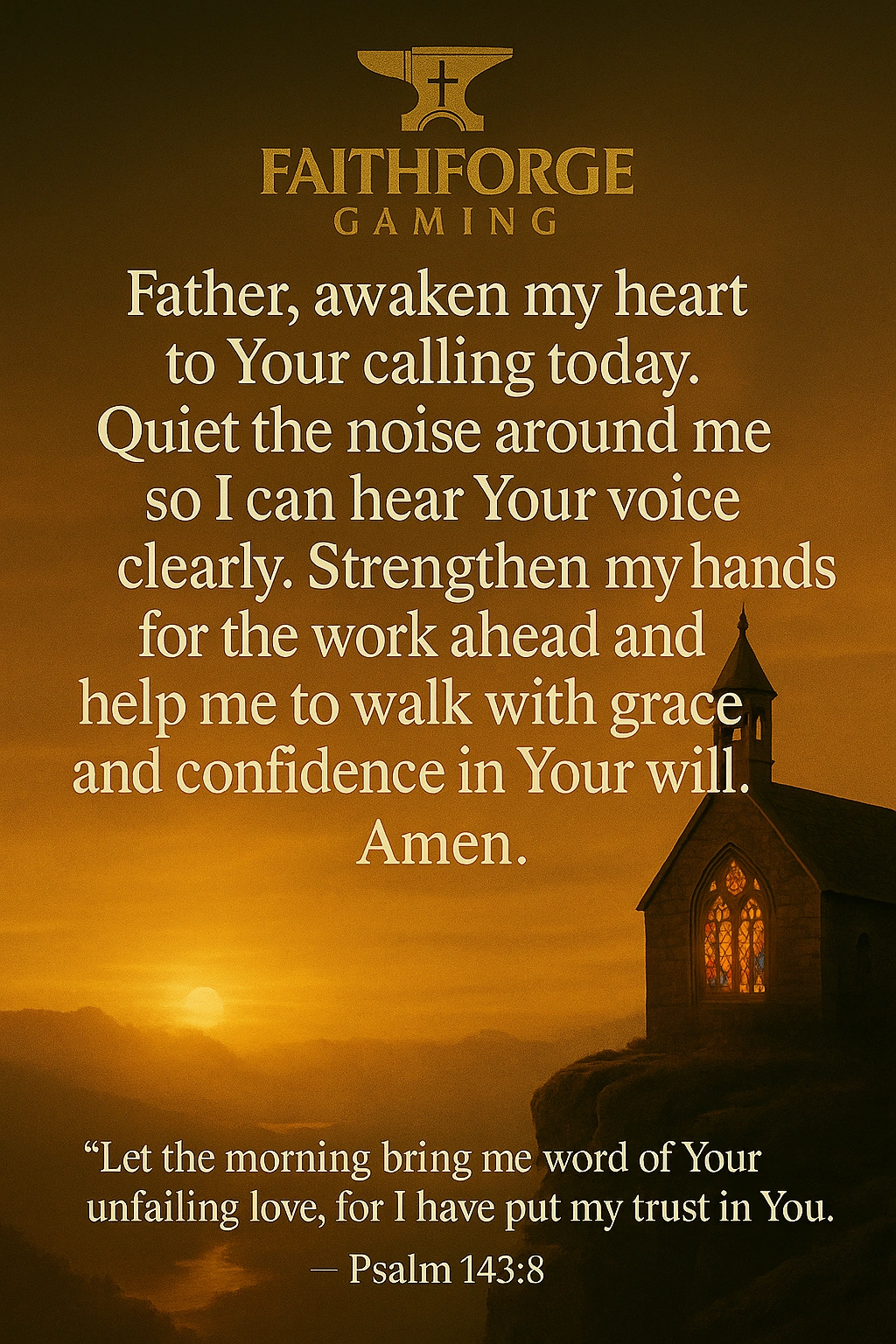FaithForge Prayer 3