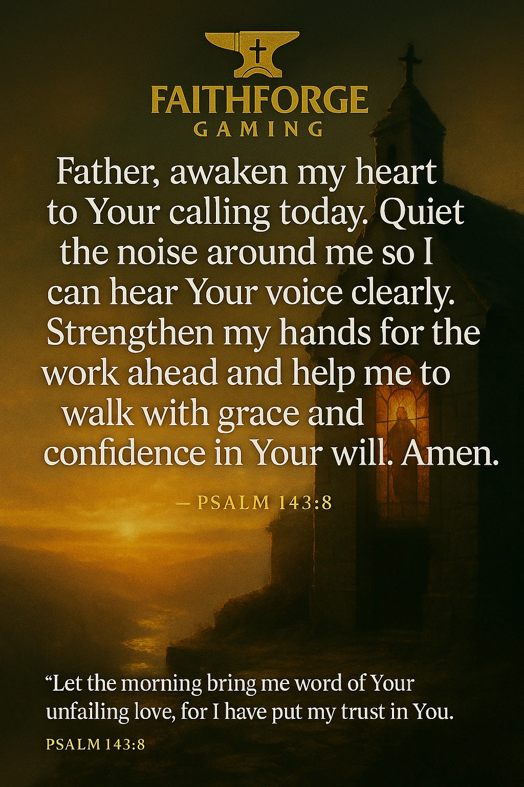 FaithForge Prayer 4