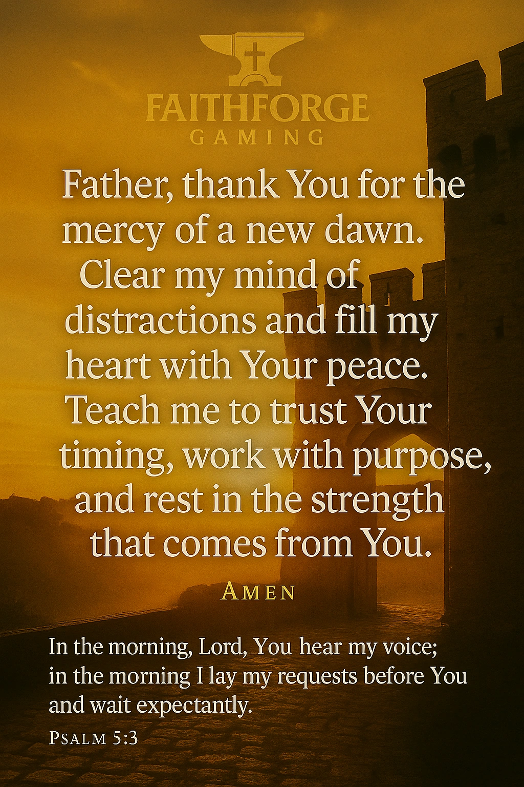 FaithForge Prayer 8